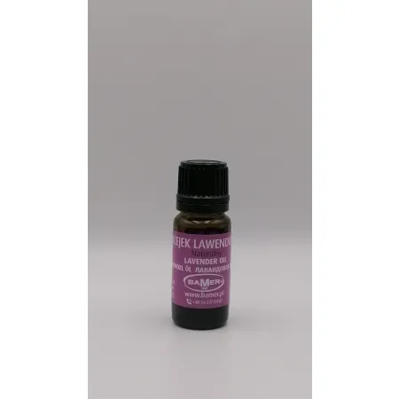 BAMER OLEJEK ETERYCZNY LAWENDOWY 100% NATURALNY